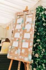 Colourful Flower Explosion Vintage Carousel Wedding 46