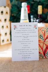 Colourful Flower Explosion Vintage Carousel Wedding 51