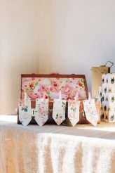 Colourful Flower Explosion Vintage Carousel Wedding 52