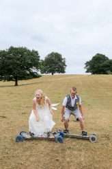 Colourful Intimate Skateboard Wedding 26