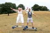 Colourful Intimate Skateboard Wedding 27