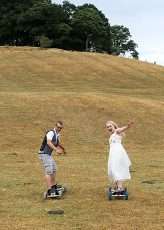 Colourful Intimate Skateboard Wedding 29