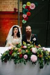 Colourful Mid Century Laidback Wedding 18