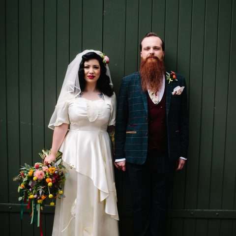 Colourful Mid Century Laidback Wedding 33