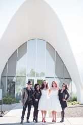 Cross-Dressing Las Vegas Wedding with the Bride & Groom in the Same Dress! (1)