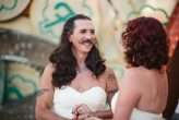 Cross-Dressing Las Vegas Wedding with the Bride & Groom in the Same Dress! (10)