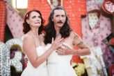 Cross-Dressing Las Vegas Wedding with the Bride & Groom in the Same Dress! (26)