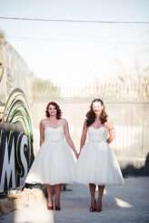 Cross-Dressing Las Vegas Wedding with the Bride & Groom in the Same Dress! (5)