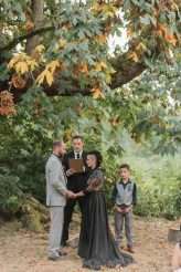 Homemade Farm Wedding with Black Wedding Dress (21)