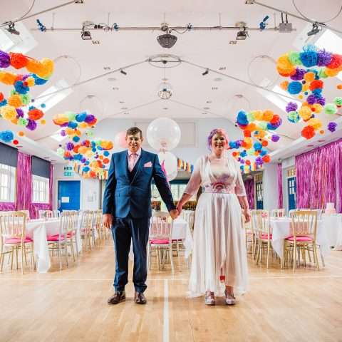 Kawaii Rainbow Disco Wedding Party (25)