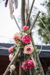 Laid Back Bohemian Garden Wedding with a Barefoot Bride and a £300 Budget! (2)