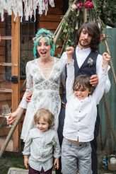 Laid Back Bohemian Garden Wedding with a Barefoot Bride and a £300 Budget! (42)