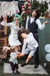 Laid Back Bohemian Garden Wedding with a Barefoot Bride and a £300 Budget! (43)