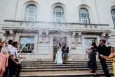 Uber-cool Hackney Wedding with a Canal Boat Arrival (15)