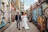 Uber-cool Hackney Wedding with a Canal Boat Arrival (27)