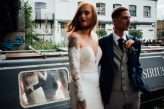 Uber-cool Hackney Wedding with a Canal Boat Arrival (33)