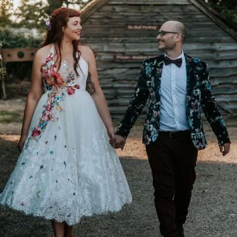 Vintage Picnic Wedding with a Splash of Pom Poms & Drag Bingo! (58)