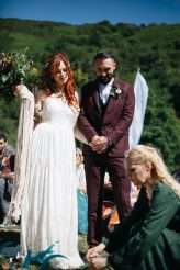 Alice in Wonderland Glastonbury Summer Solstice Wedding Weekend 34