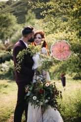 Alice in Wonderland Glastonbury Summer Solstice Wedding Weekend 72