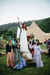 Alice in Wonderland Glastonbury Summer Solstice Wedding Weekend 91