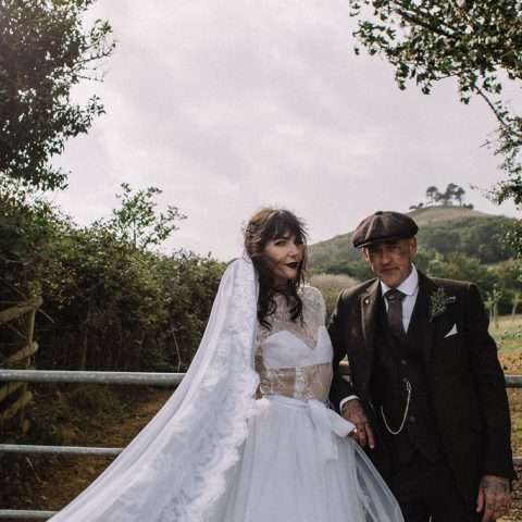 Bohemian Peaky Blinders Wedding with Lots of DIY (71a)