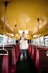 Classic London Wedding with a Bowling Alley Reception, Pizza and All the Power Ballads (11)