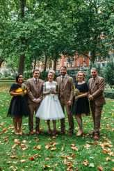 Classic London Wedding with a Bowling Alley Reception, Pizza and All the Power Ballads (23)