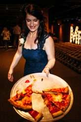 Classic London Wedding with a Bowling Alley Reception, Pizza and All the Power Ballads (30)