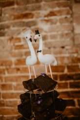 Colourful Bird-Themed Festival Wedding Where EVERYTHING was DIY (52)