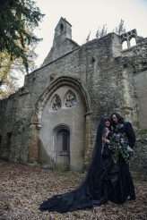 Gothic Castle Ruins Wedding (30)