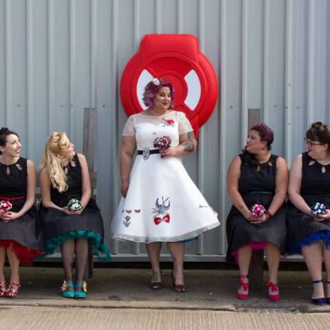 Heavy Metal Wedding by the Sea (17)