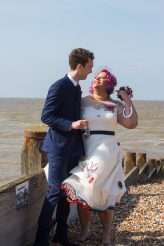 Heavy Metal Wedding by the Sea (21)