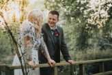 Laid Back Woodland Wedding with an Embroidered Floral Dress (31)