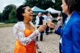 Laidback Pride Themed Barn Wedding with Trinidadian Feast and Colourful Bridal Suits (33)