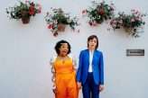 Laidback Pride Themed Barn Wedding with Trinidadian Feast and Colourful Bridal Suits (36)