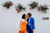 Laidback Pride Themed Barn Wedding with Trinidadian Feast and Colourful Bridal Suits (37)