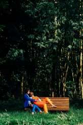 Laidback Pride Themed Barn Wedding with Trinidadian Feast and Colourful Bridal Suits (40)