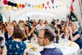 Laidback Pride Themed Barn Wedding with Trinidadian Feast and Colourful Bridal Suits (44)