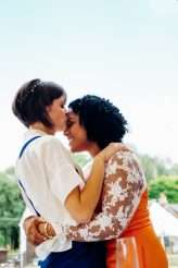 Laidback Pride Themed Barn Wedding with Trinidadian Feast and Colourful Bridal Suits (47)