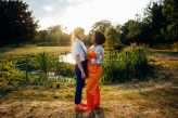 Laidback Pride Themed Barn Wedding with Trinidadian Feast and Colourful Bridal Suits (51)