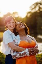 Laidback Pride Themed Barn Wedding with Trinidadian Feast and Colourful Bridal Suits (54)