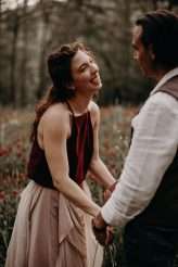 Nature Inspired Meadow Wedding with Skinny-Dipping! (45)