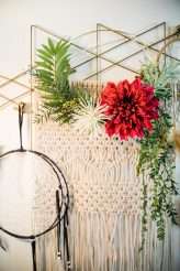 Radiate Positivity A Colourful Bonnaroo Music Festival Inspired 4th July Wedding (2)