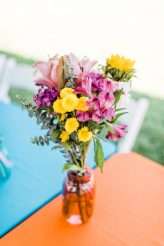Radiate Positivity A Colourful Bonnaroo Music Festival Inspired 4th July Wedding (28)
