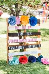 Radiate Positivity A Colourful Bonnaroo Music Festival Inspired 4th July Wedding (51)
