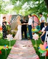 Radiate Positivity A Colourful Bonnaroo Music Festival Inspired 4th July Wedding (66)