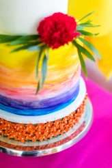 Radiate Positivity A Colourful Bonnaroo Music Festival Inspired 4th July Wedding (73)