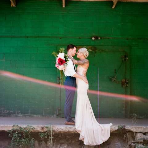 Radiate Positivity A Colourful Bonnaroo Music Festival Inspired 4th July Wedding (9)