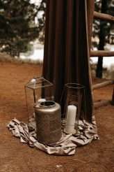 Romantic Moody Autumnal Woodland Wedding 16