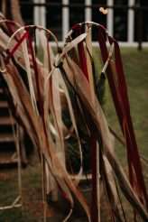 Romantic Moody Autumnal Woodland Wedding 54